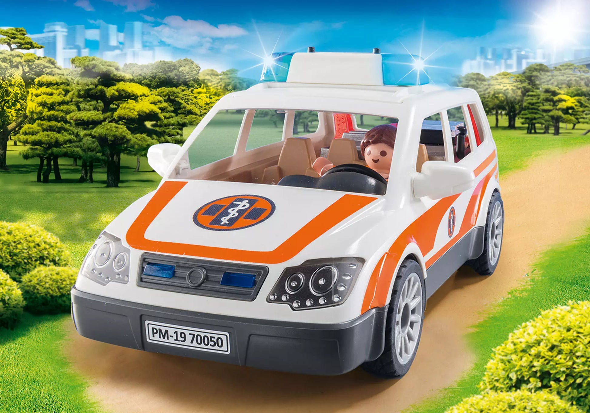 Playmobil 70050 City Life Notarztwagen mit Licht und Sound - plegobil