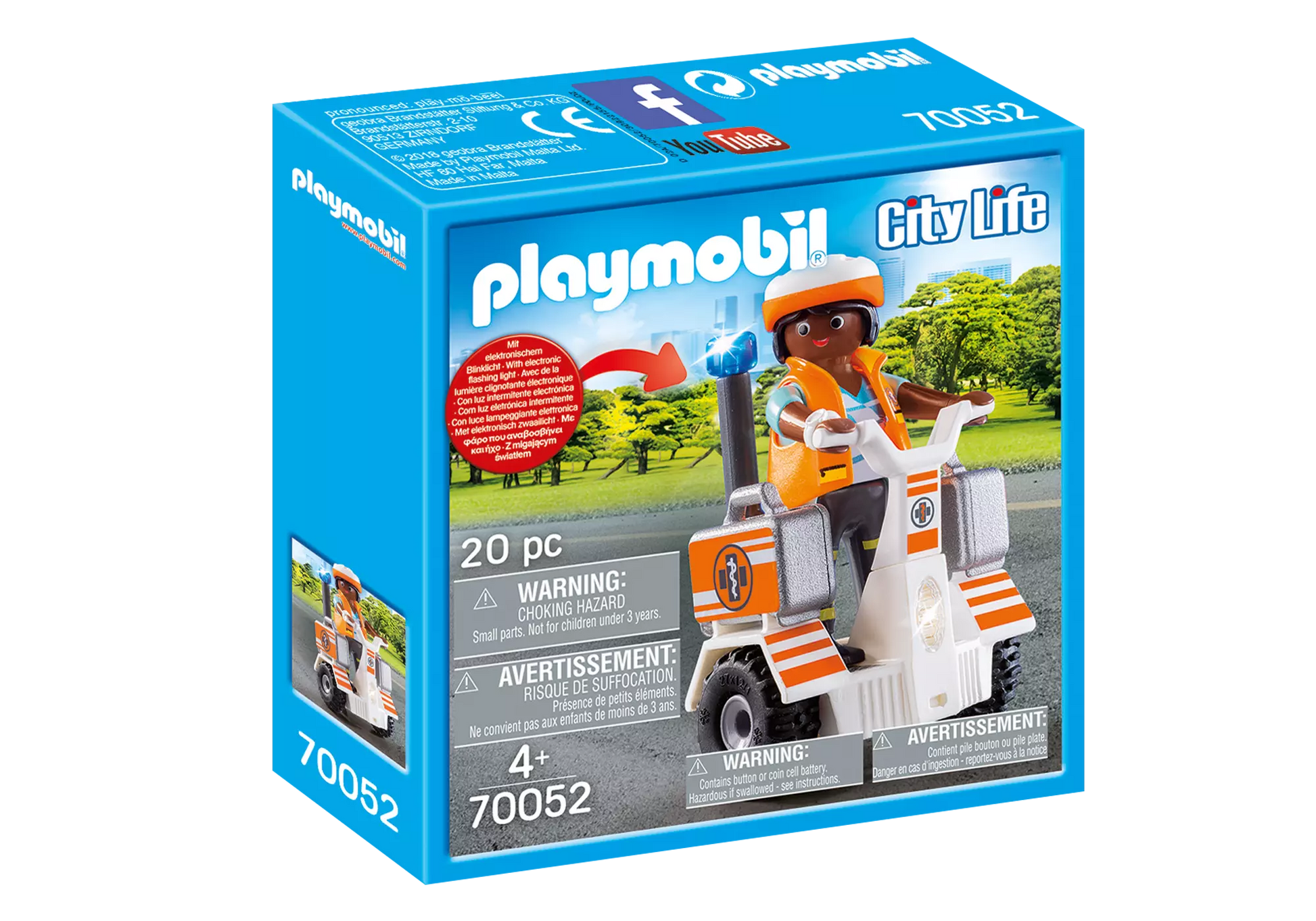 Playmobil 70052 City Life Rettungs-Balance-Roller - plegobil