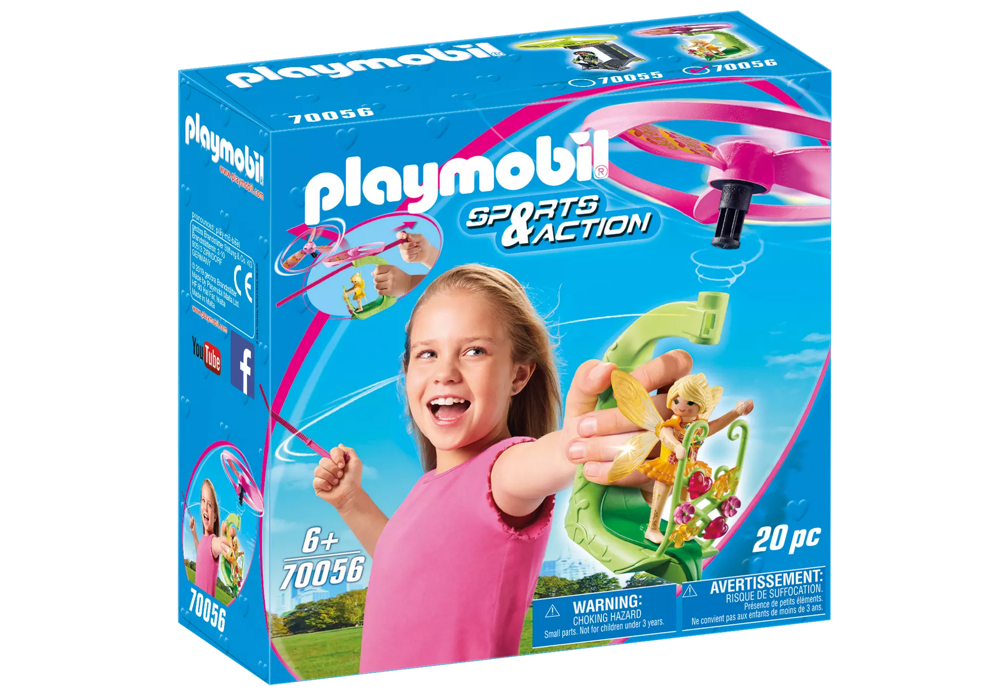 Playmobil 70056 Sports & Action Fairy Pull String Flyer - plegobil