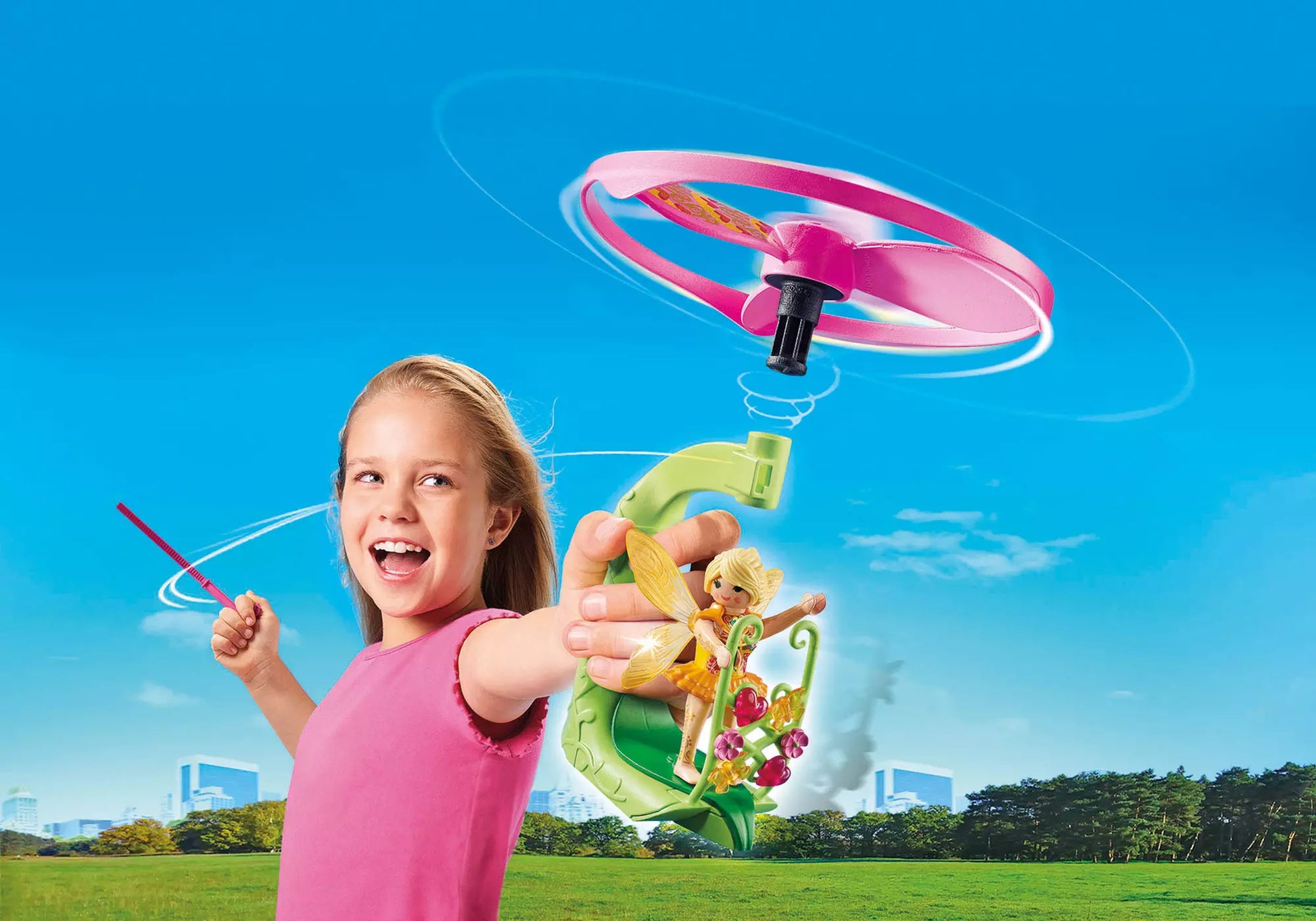 Playmobil 70056 Sports & Action Fairy Pull String Flyer - plegobil