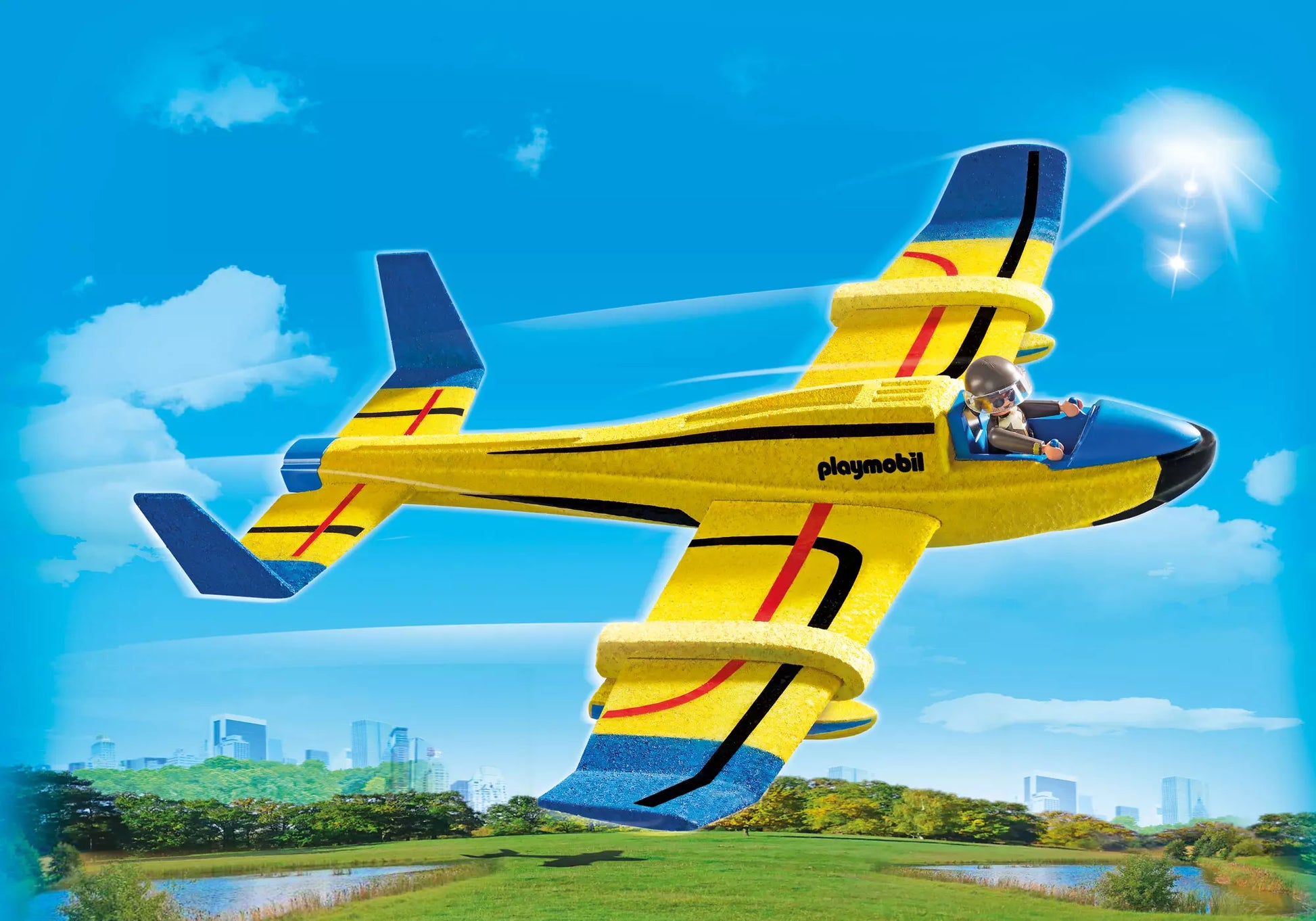 Playmobil 70057 Sports & Action Wurfgleiter Wasserflugzeug - plegobil