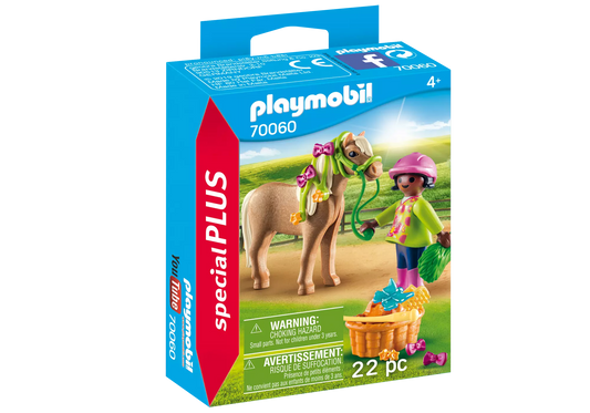 Playmobil 70060 Special Plus Mädchen mit Pony - plegobil