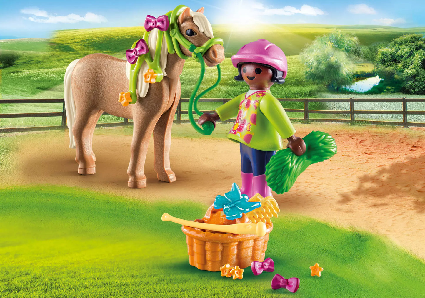 Playmobil 70060 Special Plus Mädchen mit Pony - plegobil