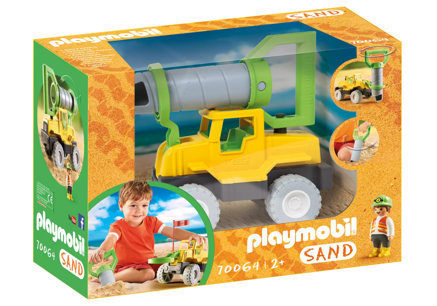 Playmobil 70064 Sand Bohrfahrzeug - plegobil