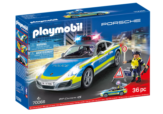Playmobil 70066 Porsche 911 Carrera 4S Police - plegobil