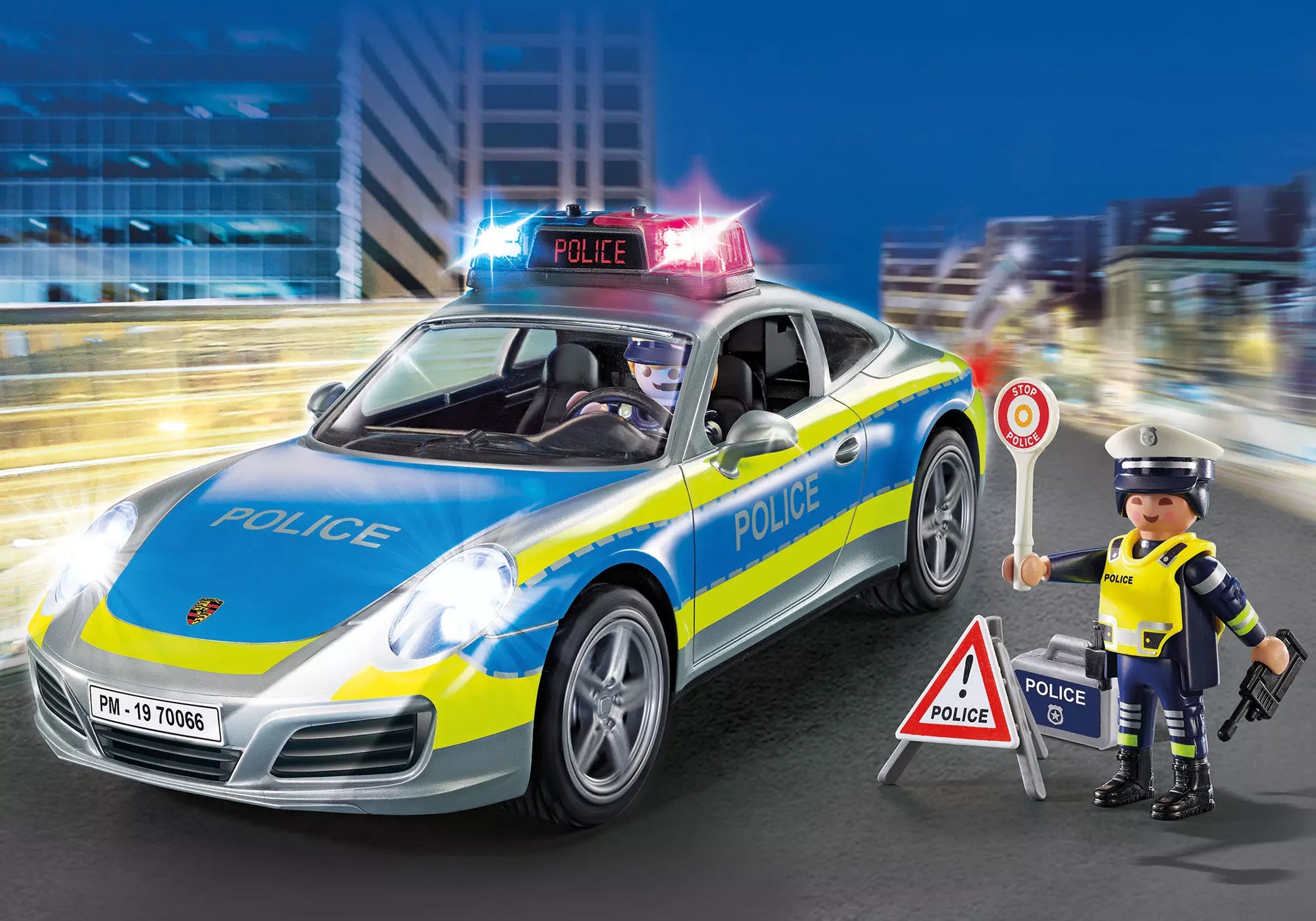 Playmobil 70066 Porsche 911 Carrera 4S Police - plegobil