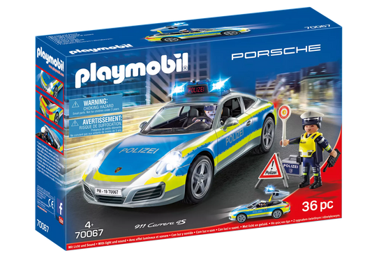 Playmobil 70067 Porsche 911 Carrera 4S Polizei - plegobil
