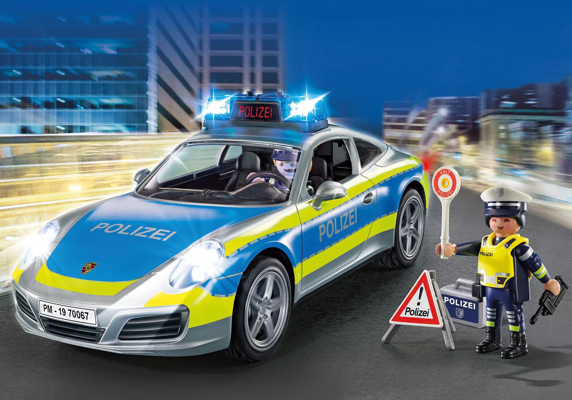 Playmobil 70067 Porsche 911 Carrera 4S Polizei - plegobil