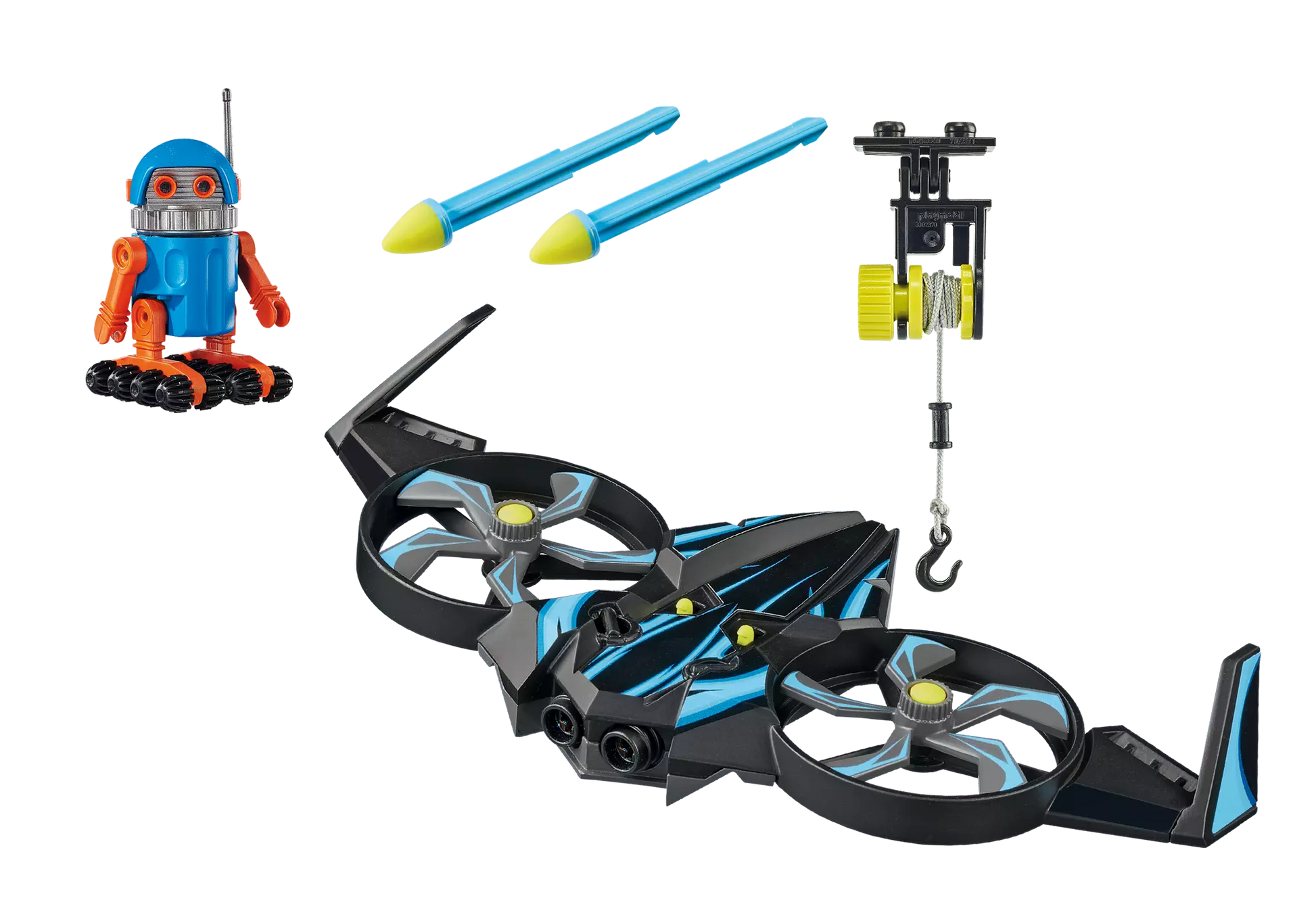 Playmobil 70071 The Movie Robotitron mit Drohne - plegobil