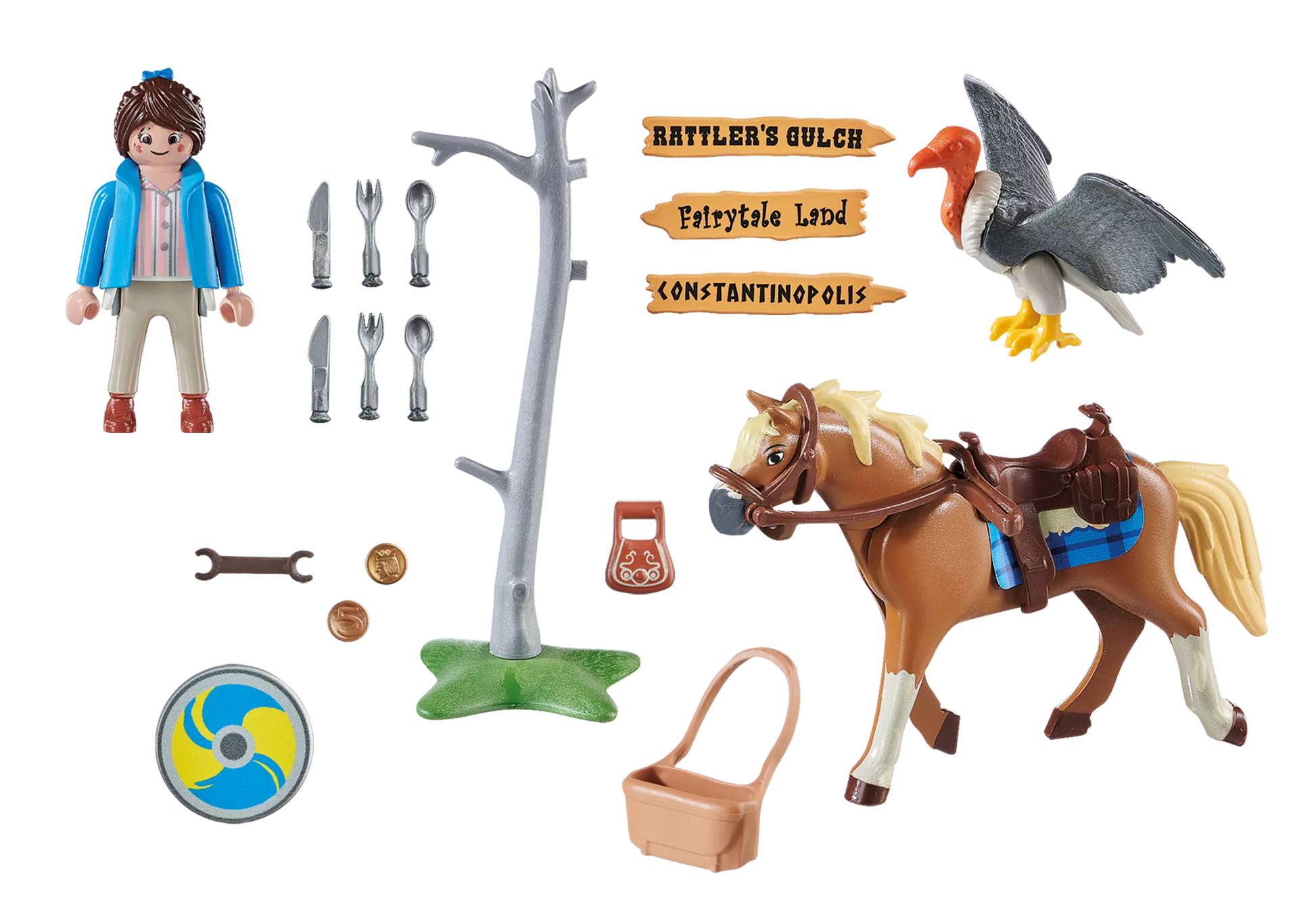 Playmobil 70072 The Movie Marla mit Pferd - plegobil