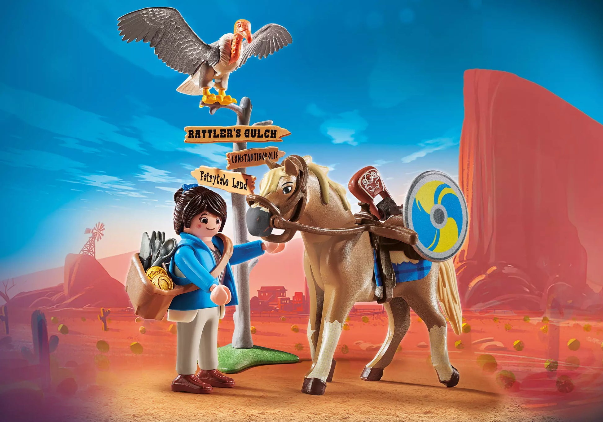 Playmobil 70072 The Movie Marla mit Pferd - plegobil