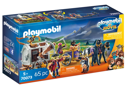 Playmobil 70073 The Movie Charlie mit Gefängniswagen - plegobil