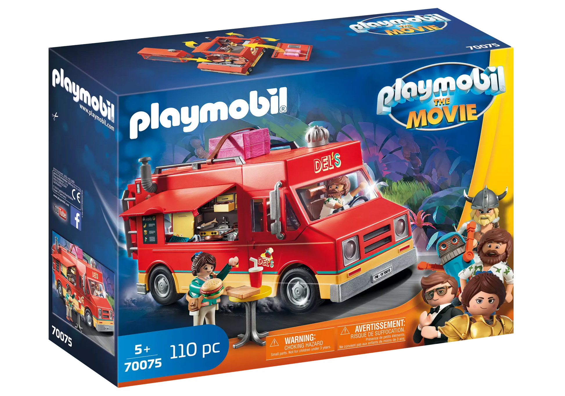 Playmobil 70075 The Movie Del's Foodtruck - plegobil