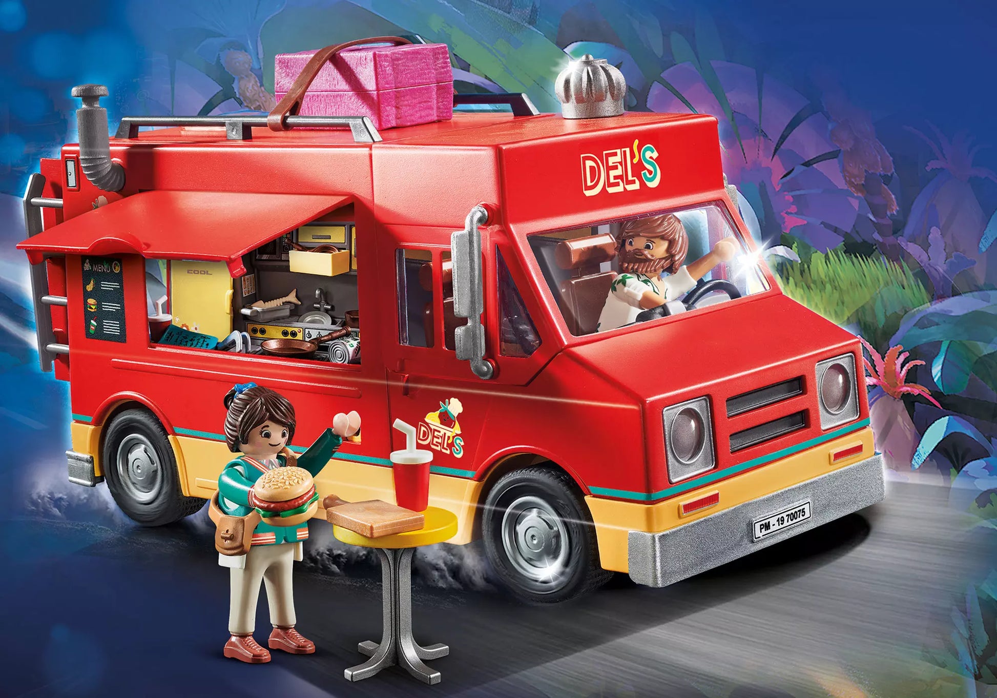 Playmobil 70075 The Movie Del's Foodtruck - plegobil