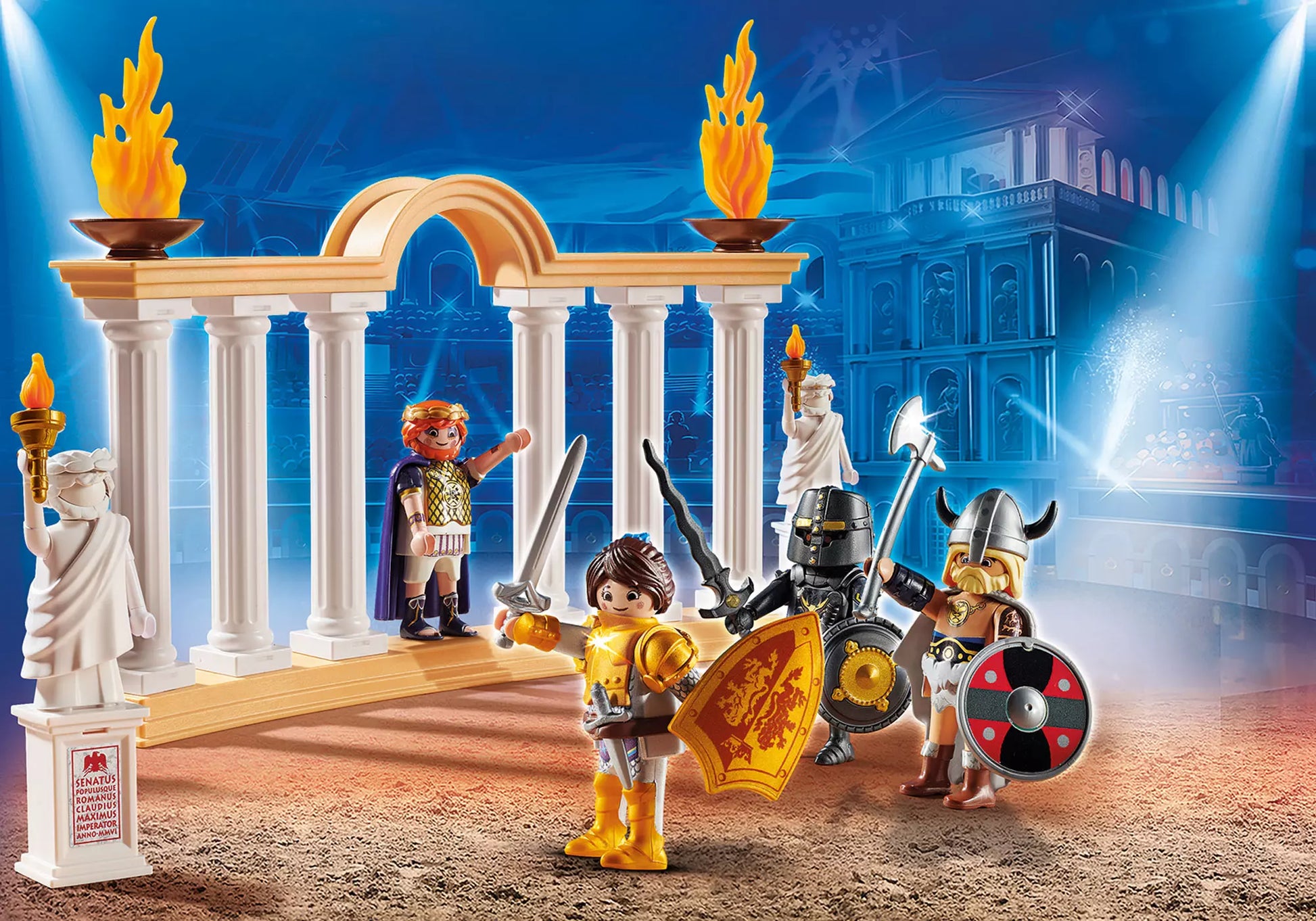 Playmobil 70076 The Movie Kaiser Maximus im Colosseum - plegobil