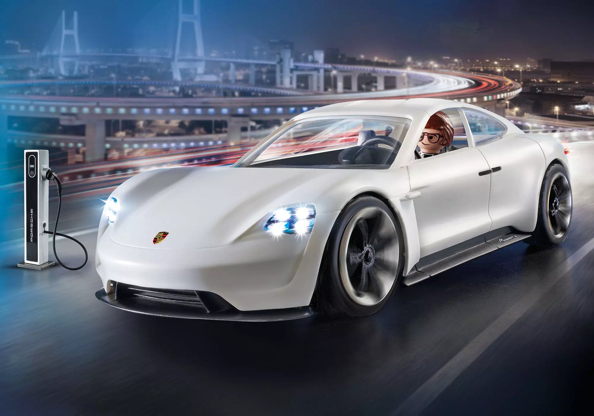 Playmobil 70078 Porsche The Movie Rex Dashers Porsche Mission E - plegobil