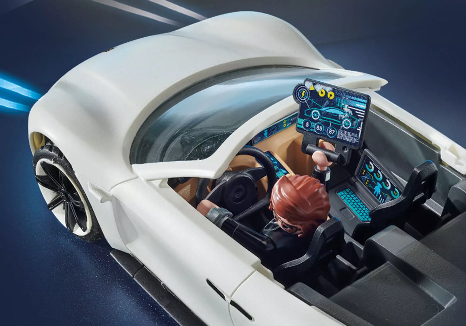 Playmobil 70078 Porsche The Movie Rex Dashers Porsche Mission E - plegobil