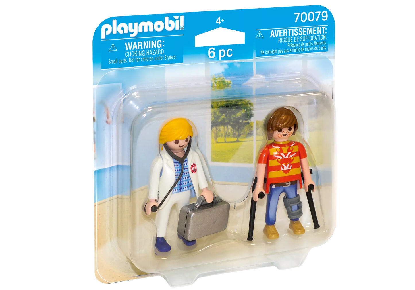 Playmobil 70079 City Life DuoPack Ärztin und Patient - plegobil