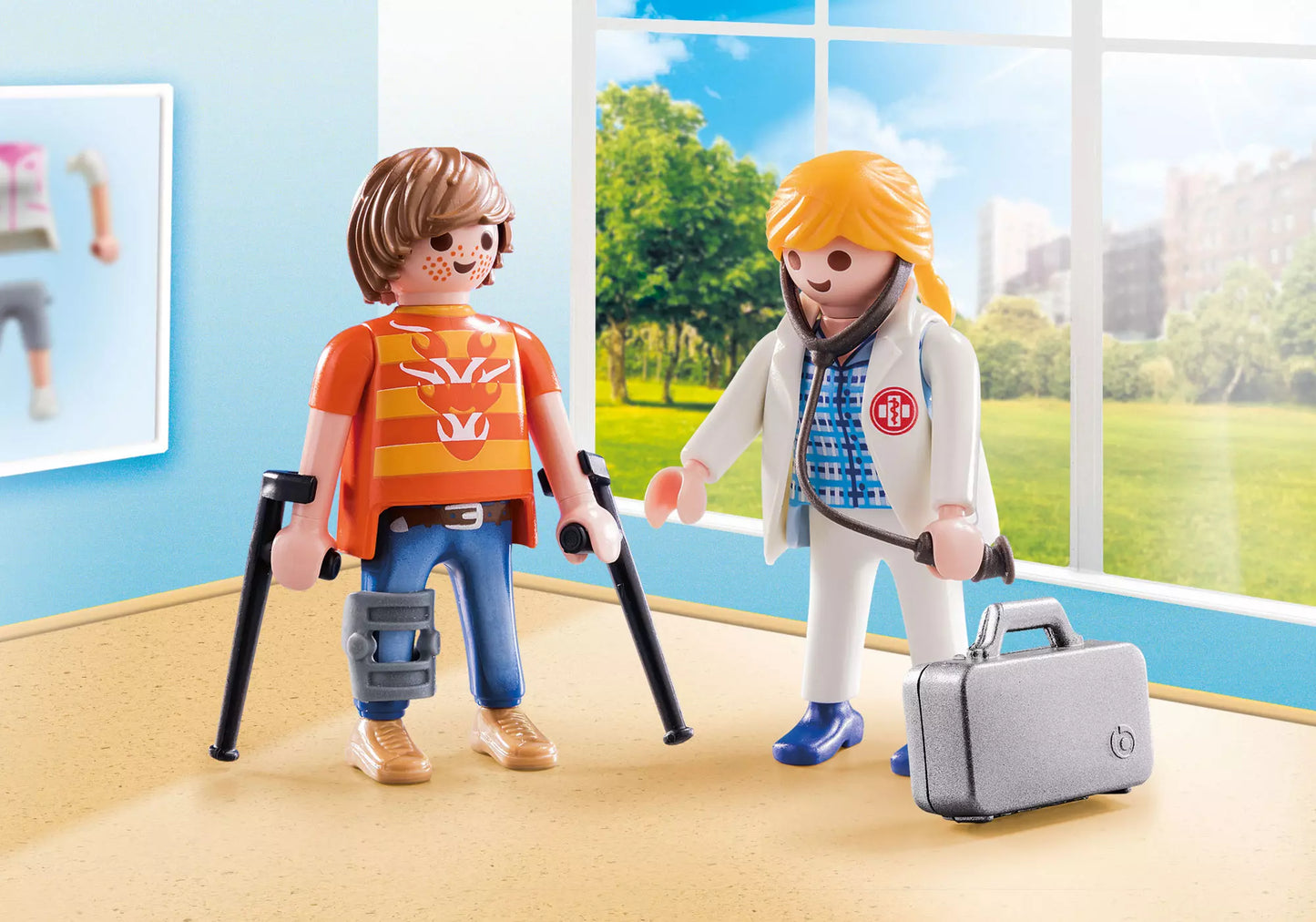 Playmobil 70079 City Life DuoPack Ärztin und Patient - plegobil