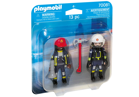Playmobil 70081 City Action DuoPack Feuerwehrmann und - frau - plegobil