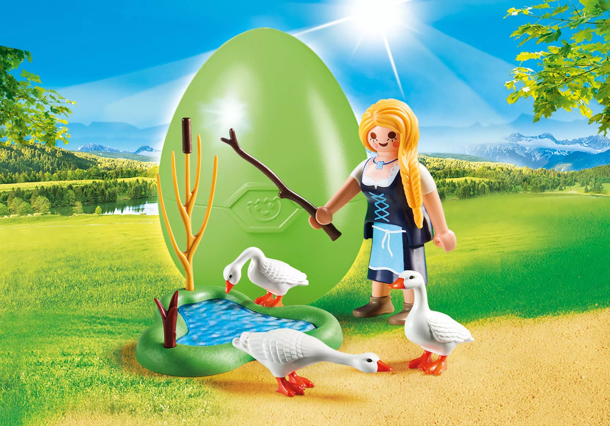 Playmobil 70083 Osterei Gänsemagd - plegobil