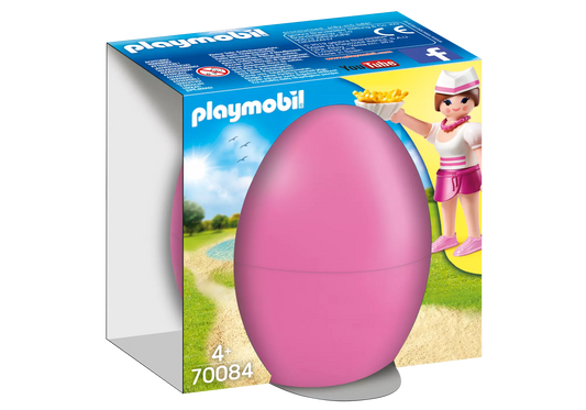 Playmobil 70084 Osterei Kellnerin mit Diner Theke - plegobil