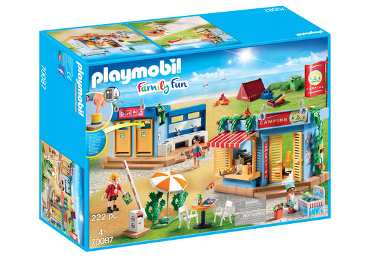 Playmobil 70087 Family Fun Großer Campingplatz - plegobil
