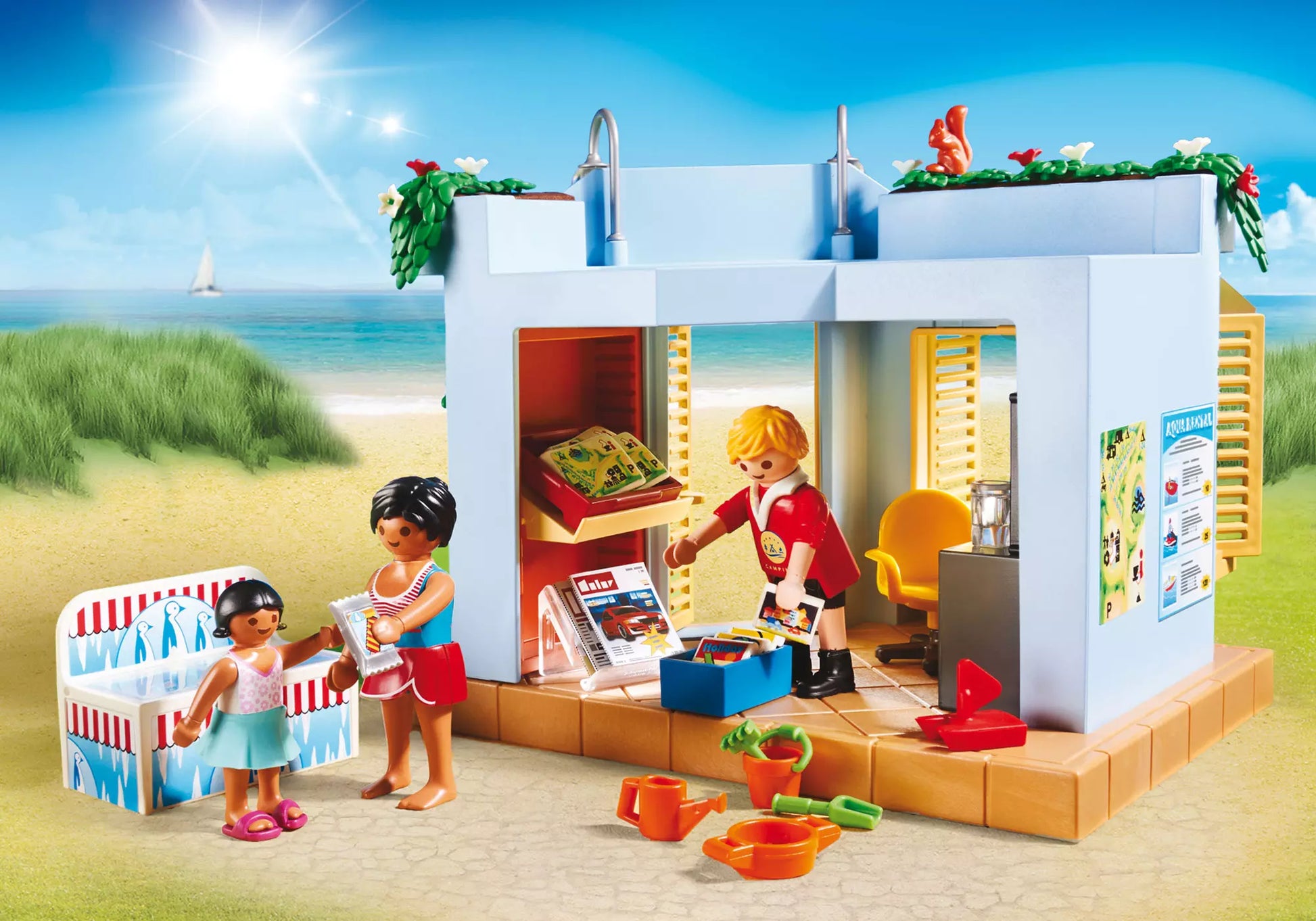 Playmobil 70087 Family Fun Großer Campingplatz - plegobil