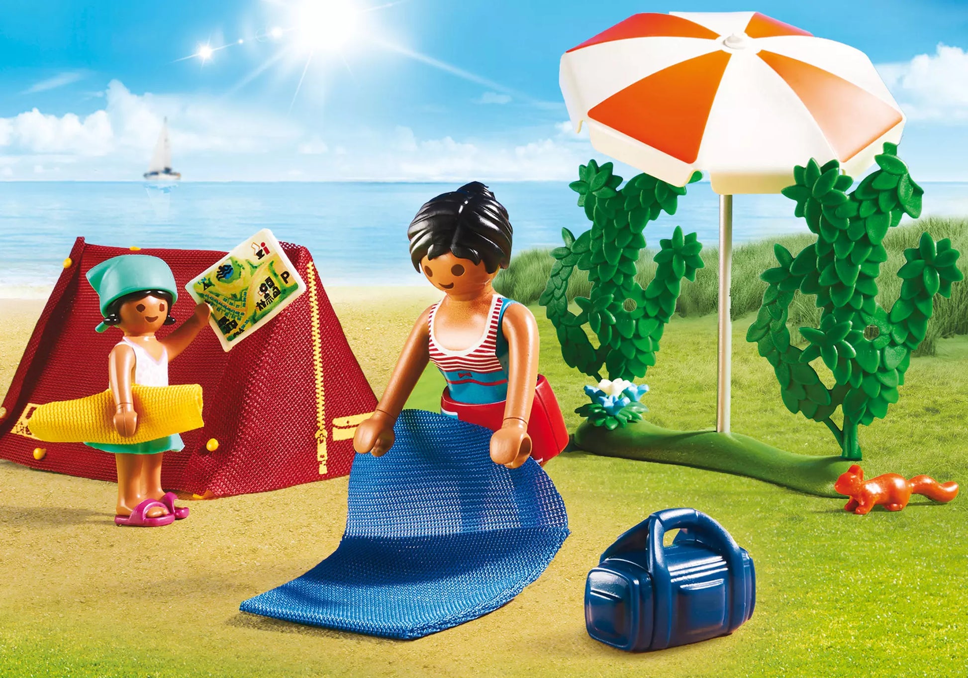 Playmobil 70087 Family Fun Großer Campingplatz - plegobil