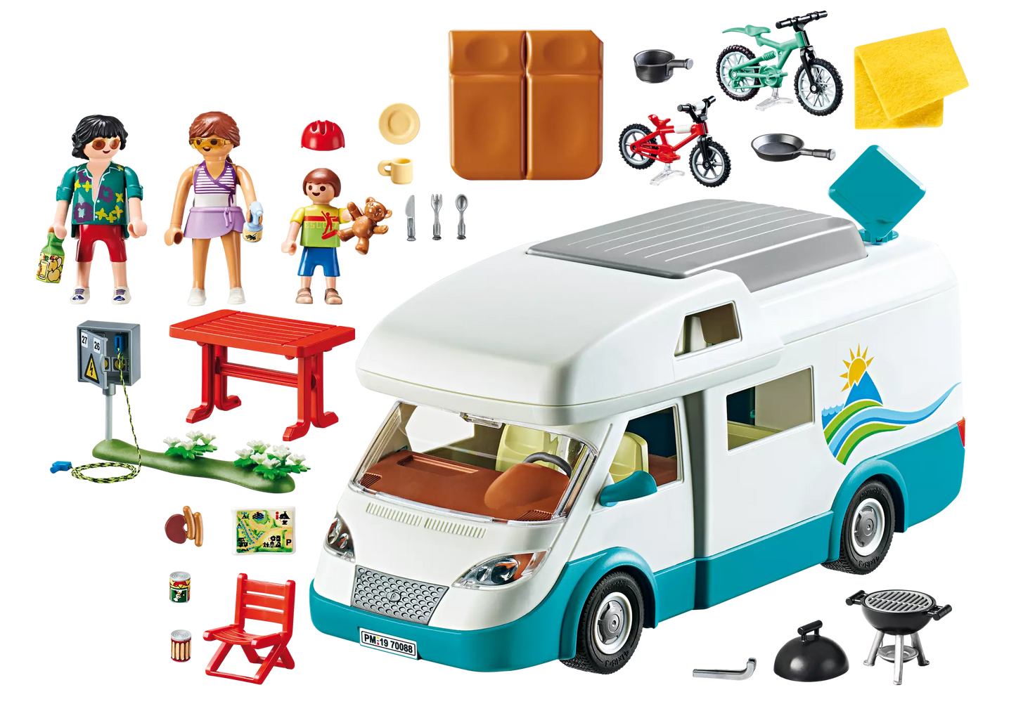 Playmobil 70088 Family Fun Familien-Wohnmobil - plegobil