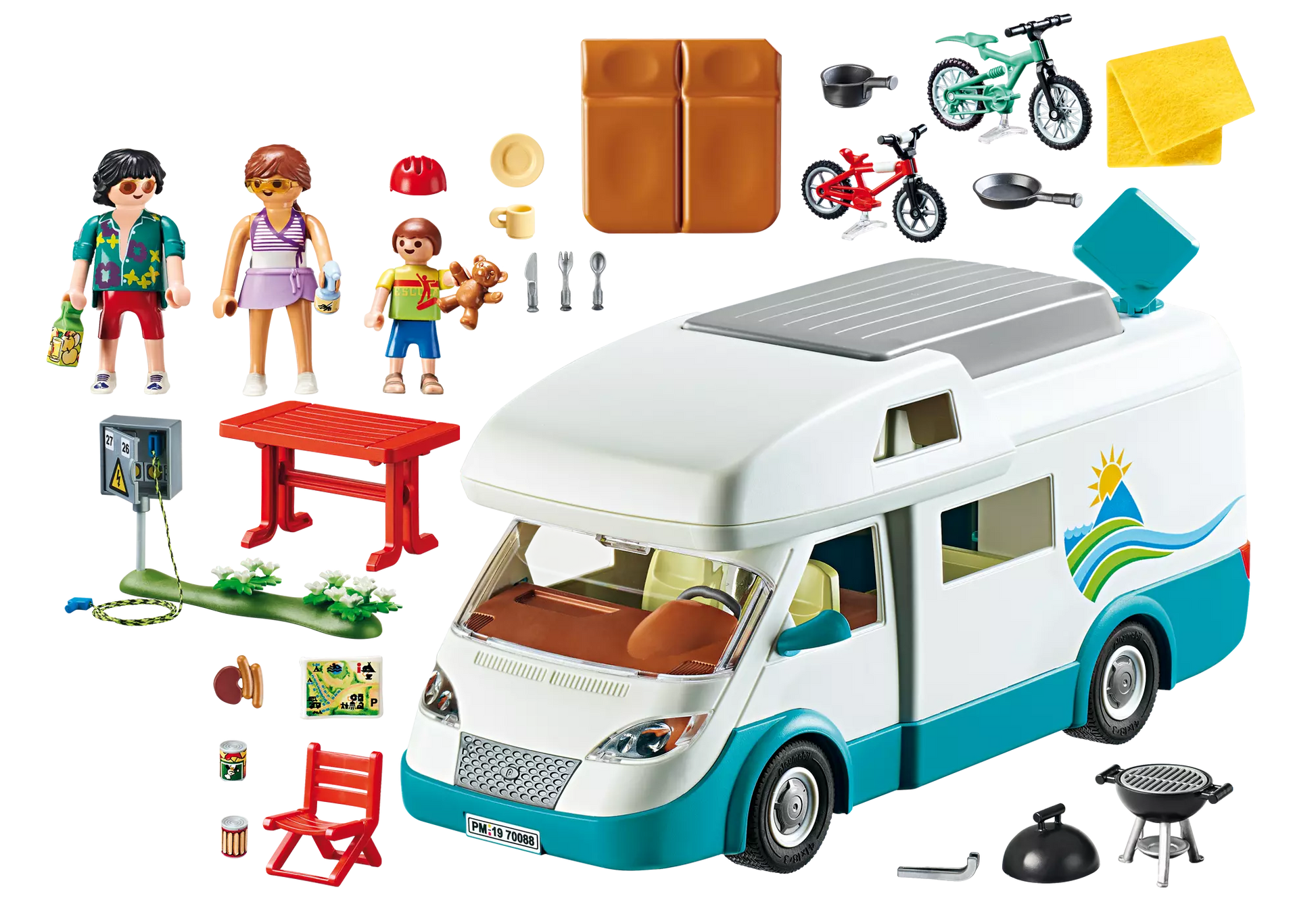 Playmobil 70088 Family Fun Familien-Wohnmobil - plegobil