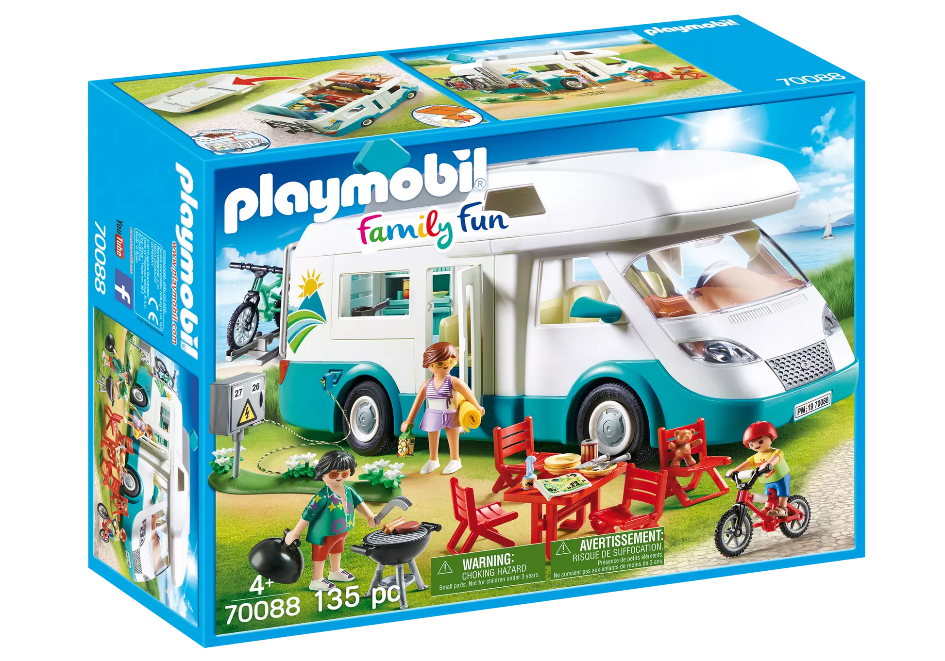 Playmobil 70088 Family Fun Familien-Wohnmobil - plegobil