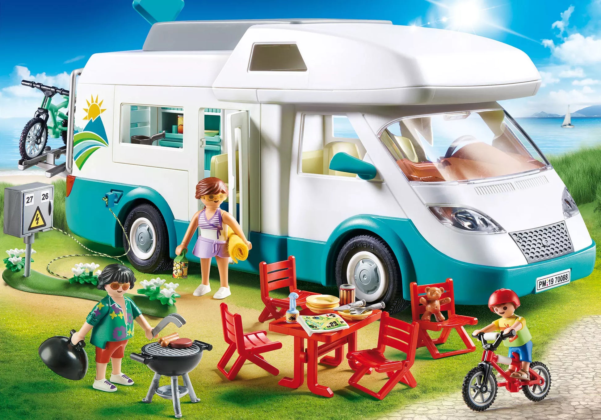 Playmobil 70088 Family Fun Familien-Wohnmobil - plegobil