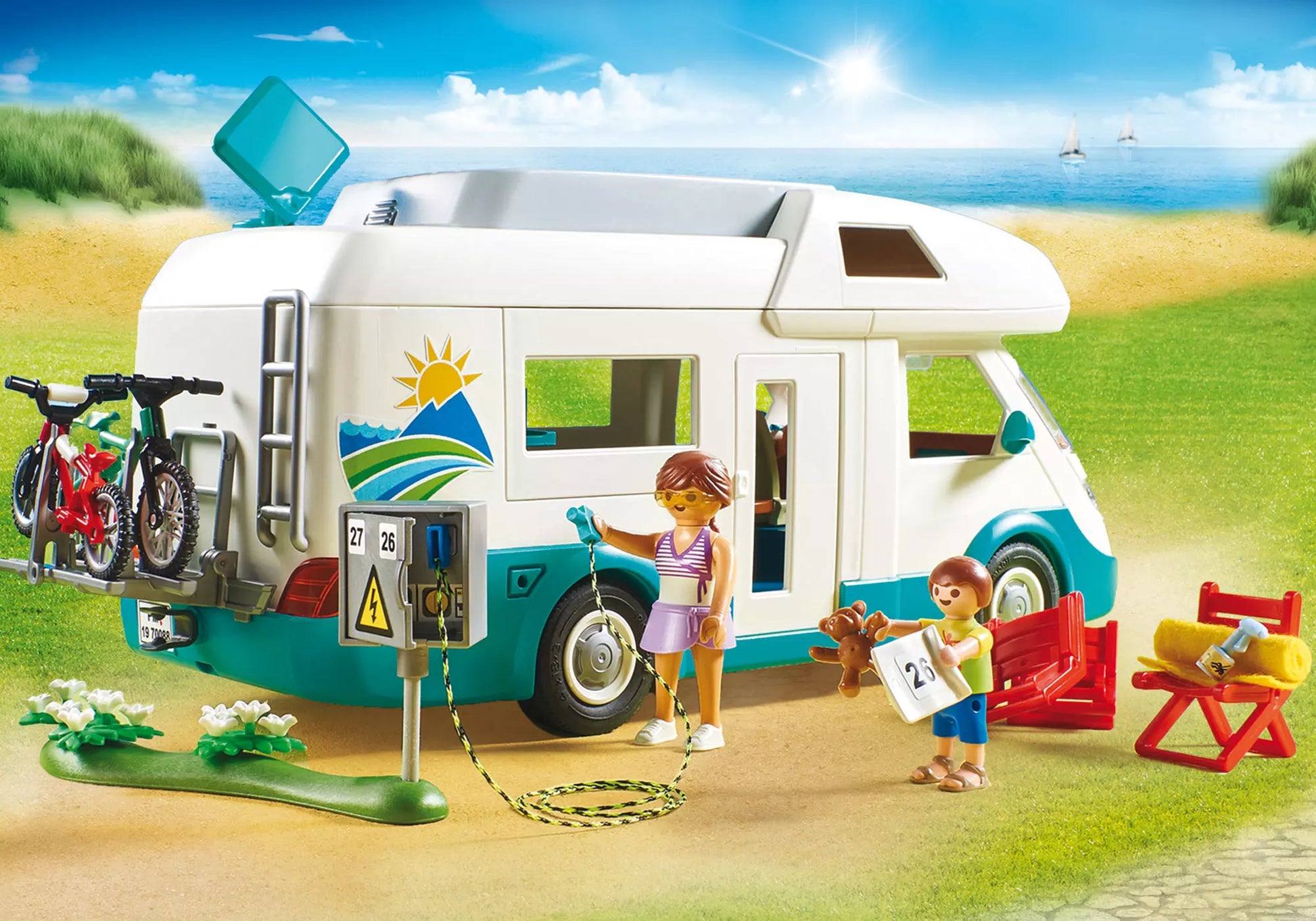 Playmobil 70088 Family Fun Familien-Wohnmobil - plegobil
