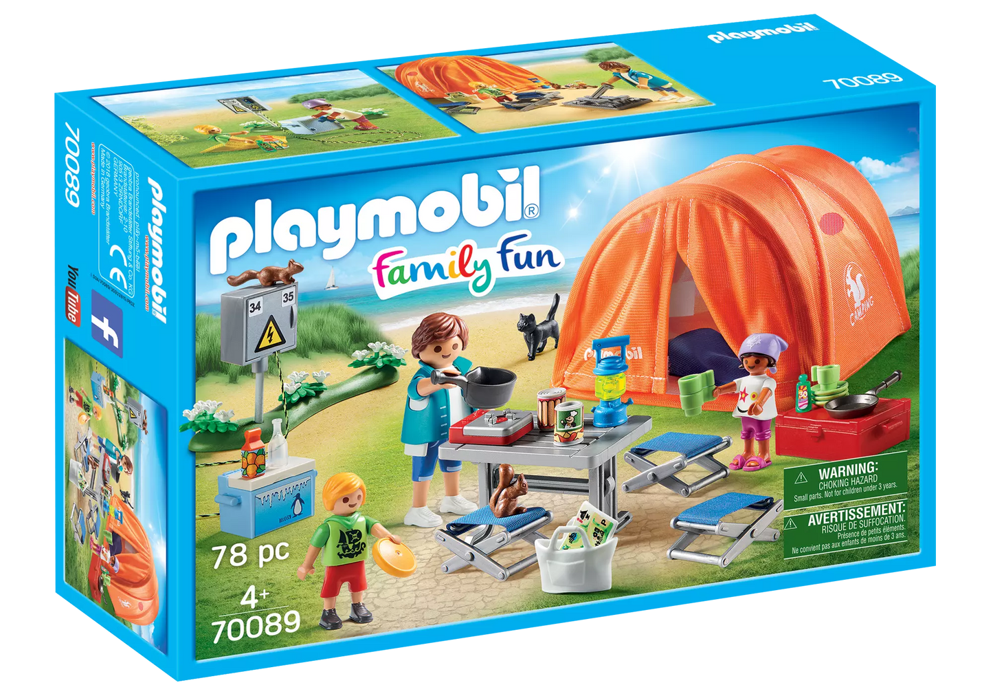 Playmobil 70089 Family Fun Familien-Camping - plegobil