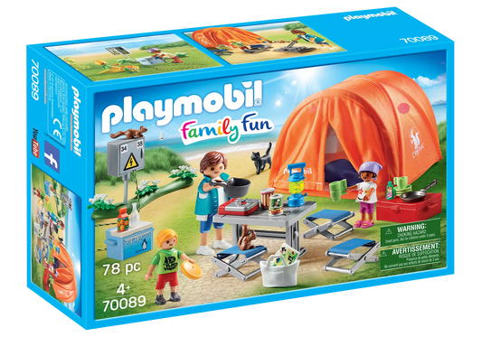Playmobil 70089 Family Fun Familien-Camping - plegobil