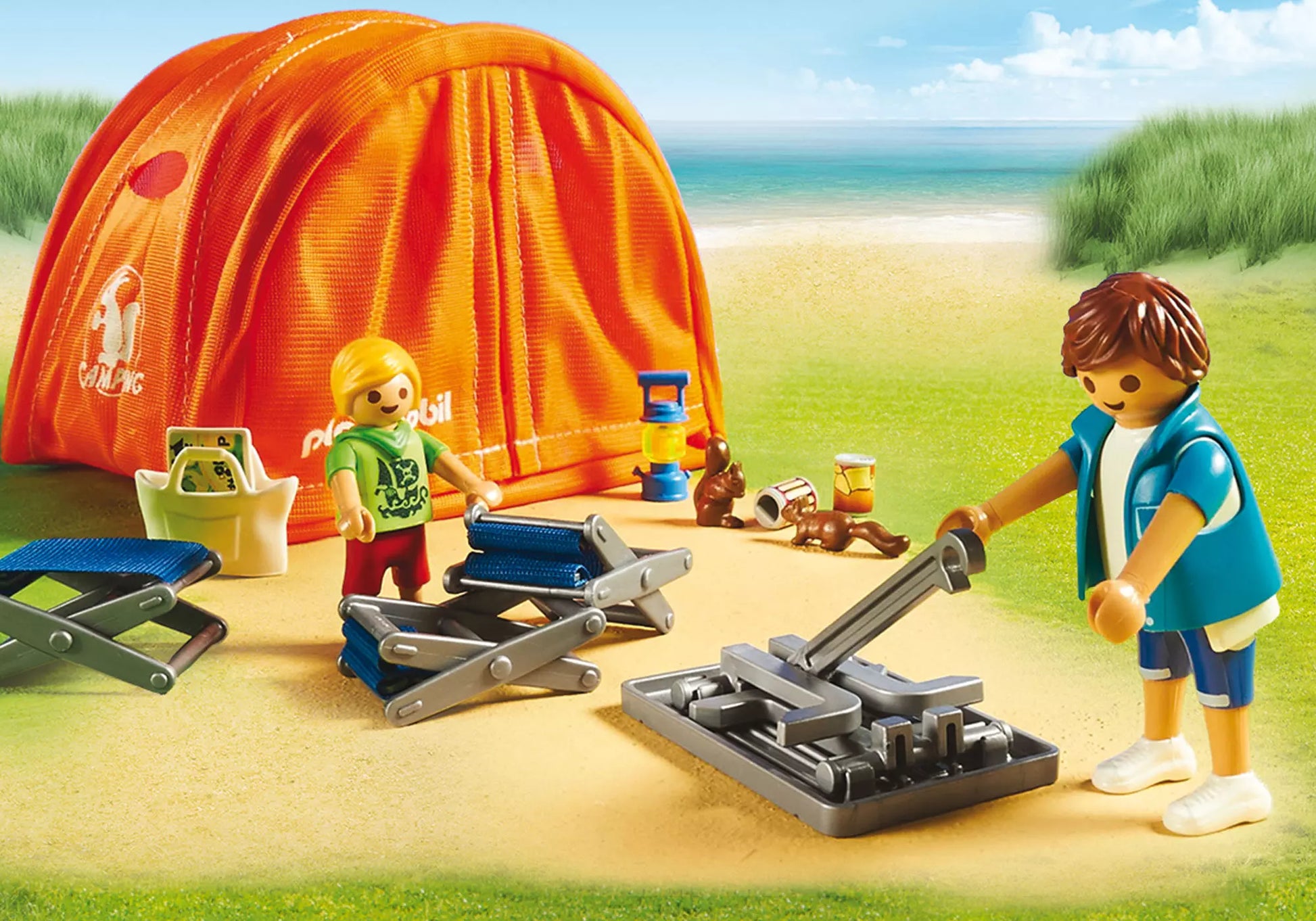 Playmobil 70089 Family Fun Familien-Camping - plegobil