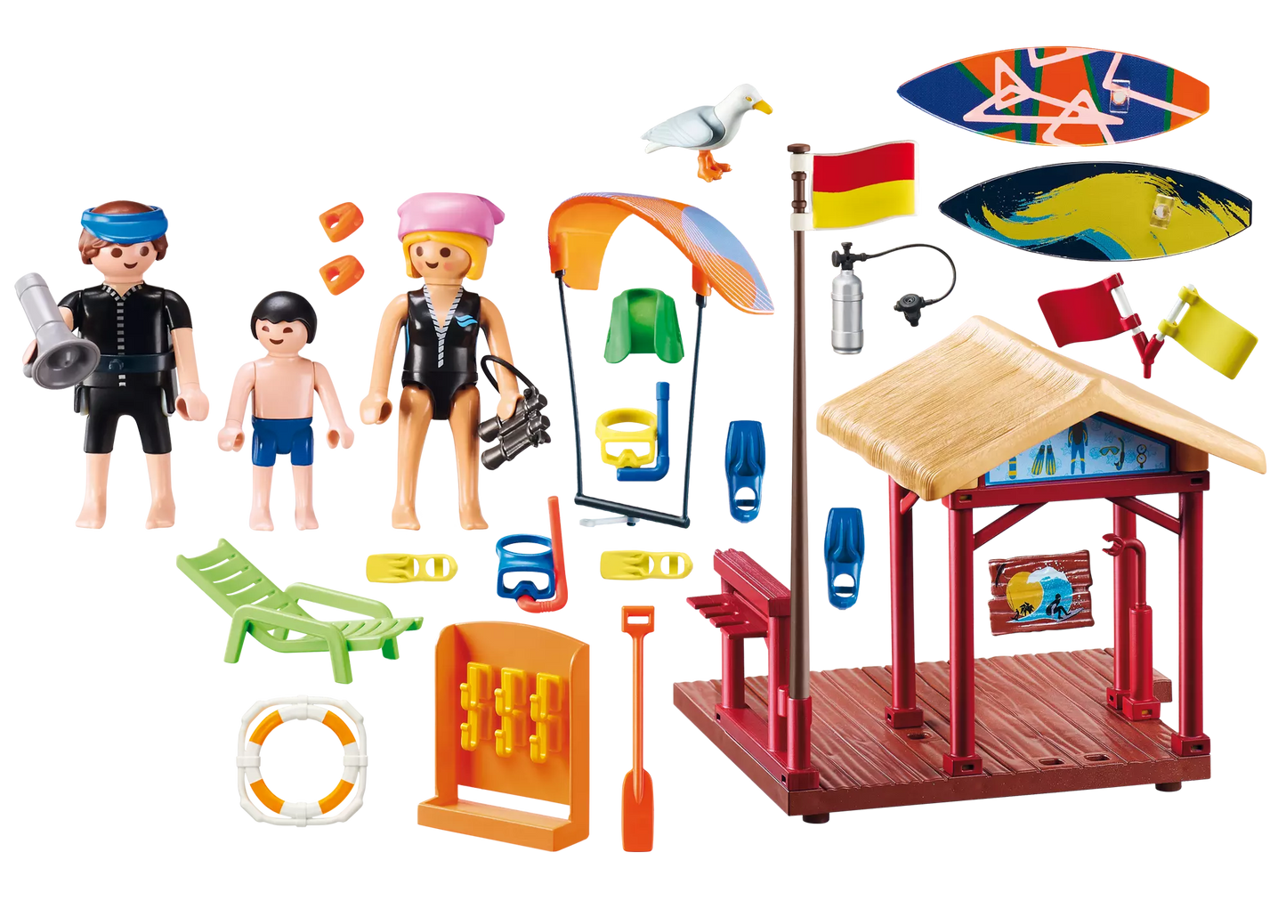 Playmobil 70090 Family Fun Wassersport-Schule - plegobil