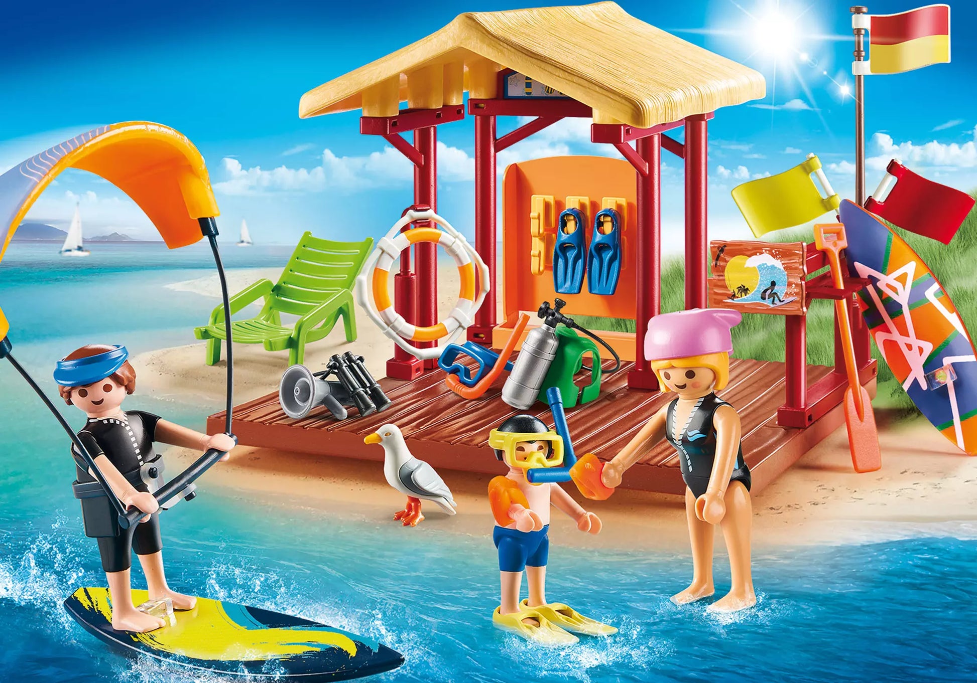 Playmobil 70090 Family Fun Wassersport-Schule - plegobil