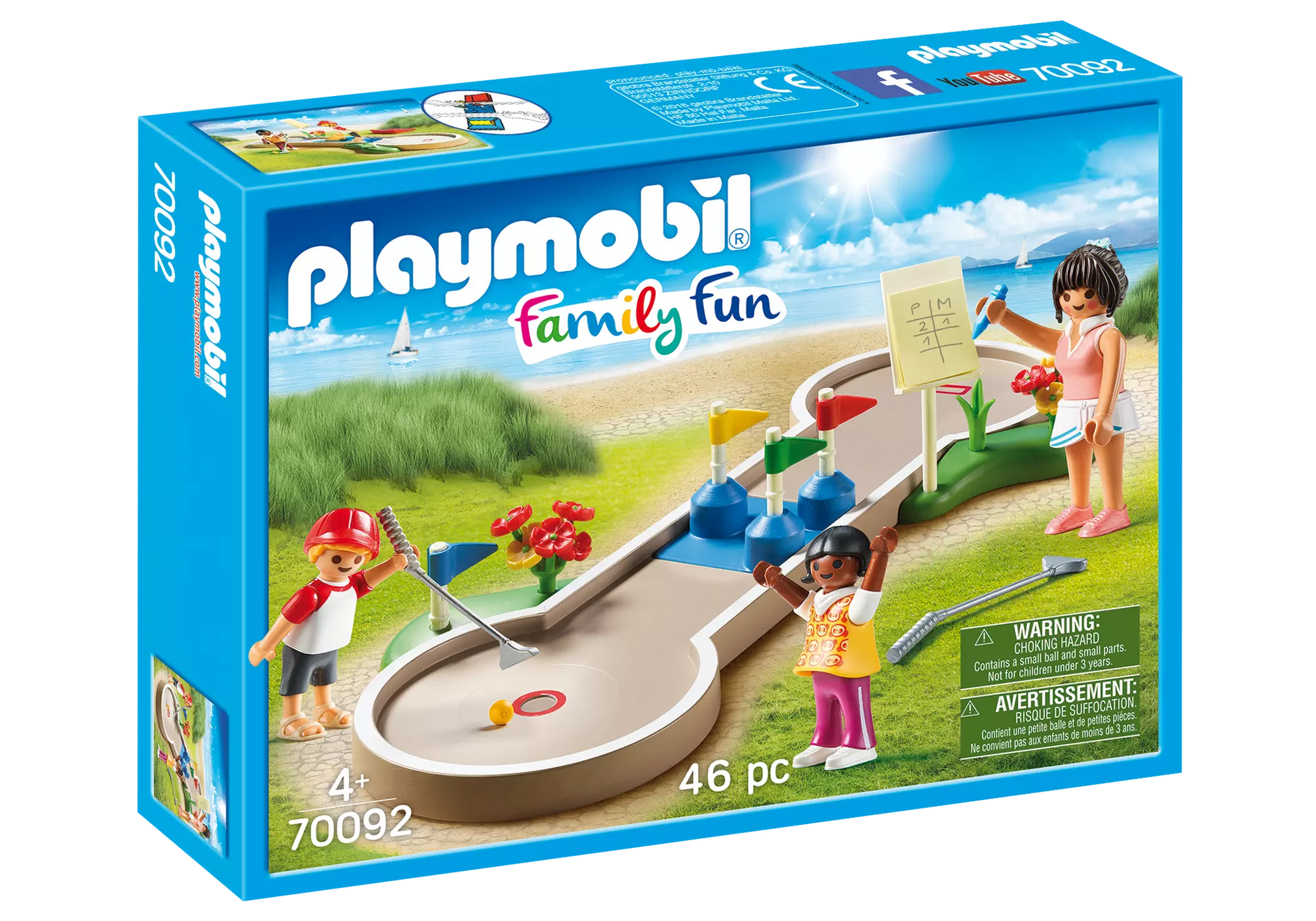 Playmobil 70092 Family Fun Minigolf - plegobil