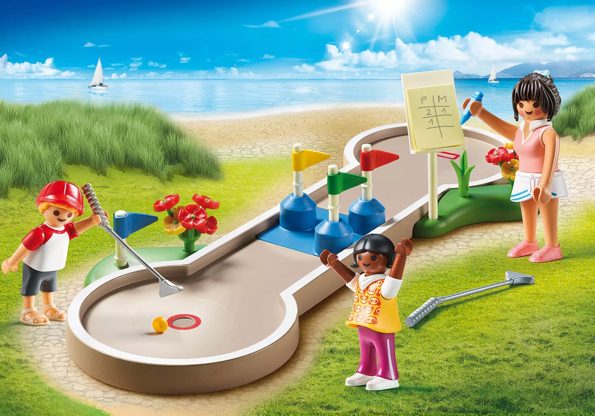 Playmobil 70092 Family Fun Minigolf - plegobil