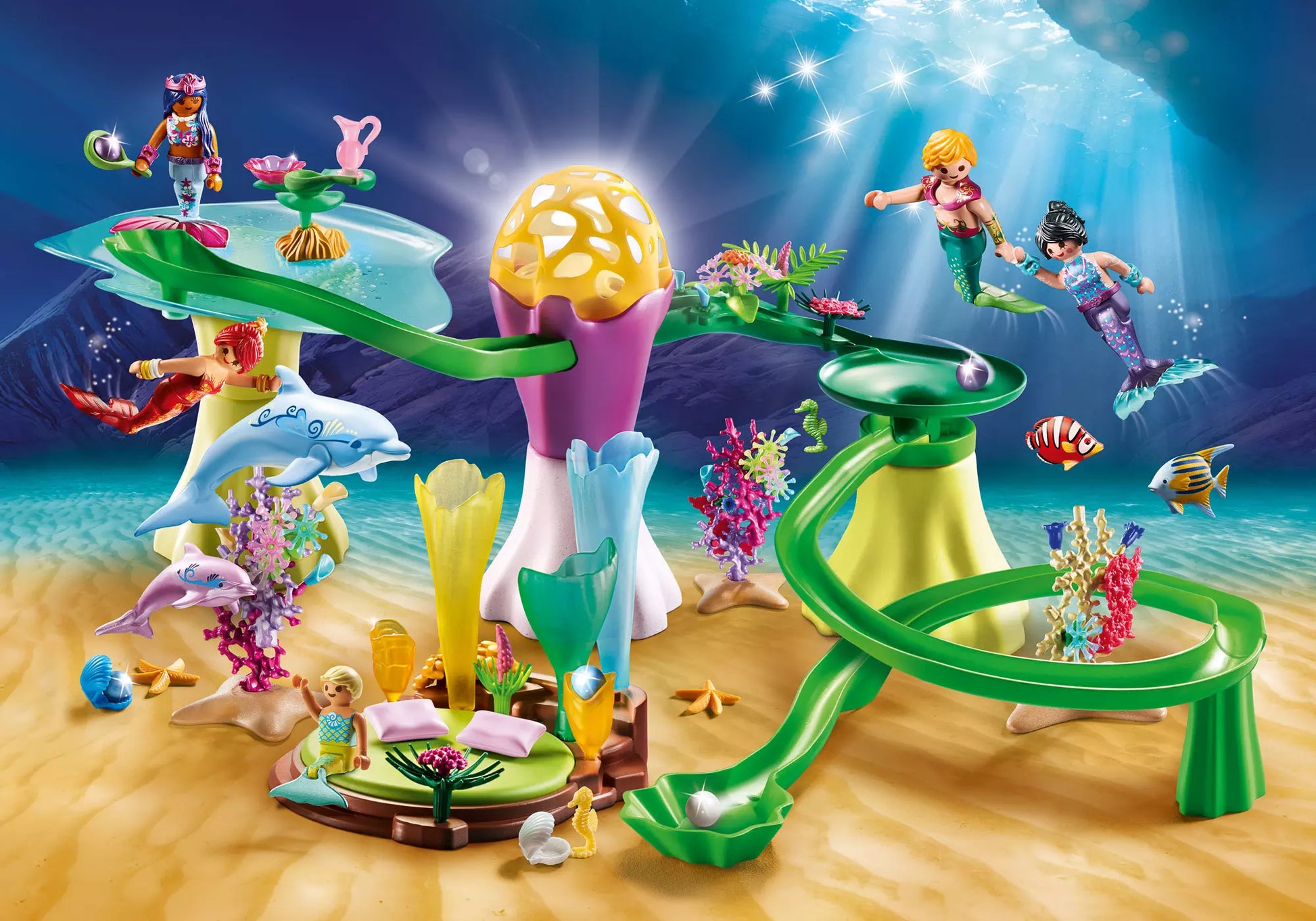 Playmobil 70094 Magic Korallenpavillon mit Leuchtkuppel - plegobil