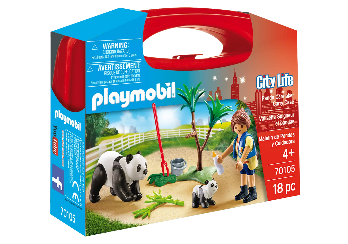 Playmobil 70105 City Life Carry Case Pandawärter - plegobil