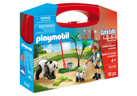Playmobil 70105 City Life Carry Case Pandawärter - plegobil