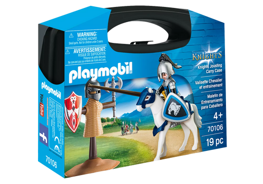 Playmobil 70106 Knights Carry Case Ritter und Training - plegobil
