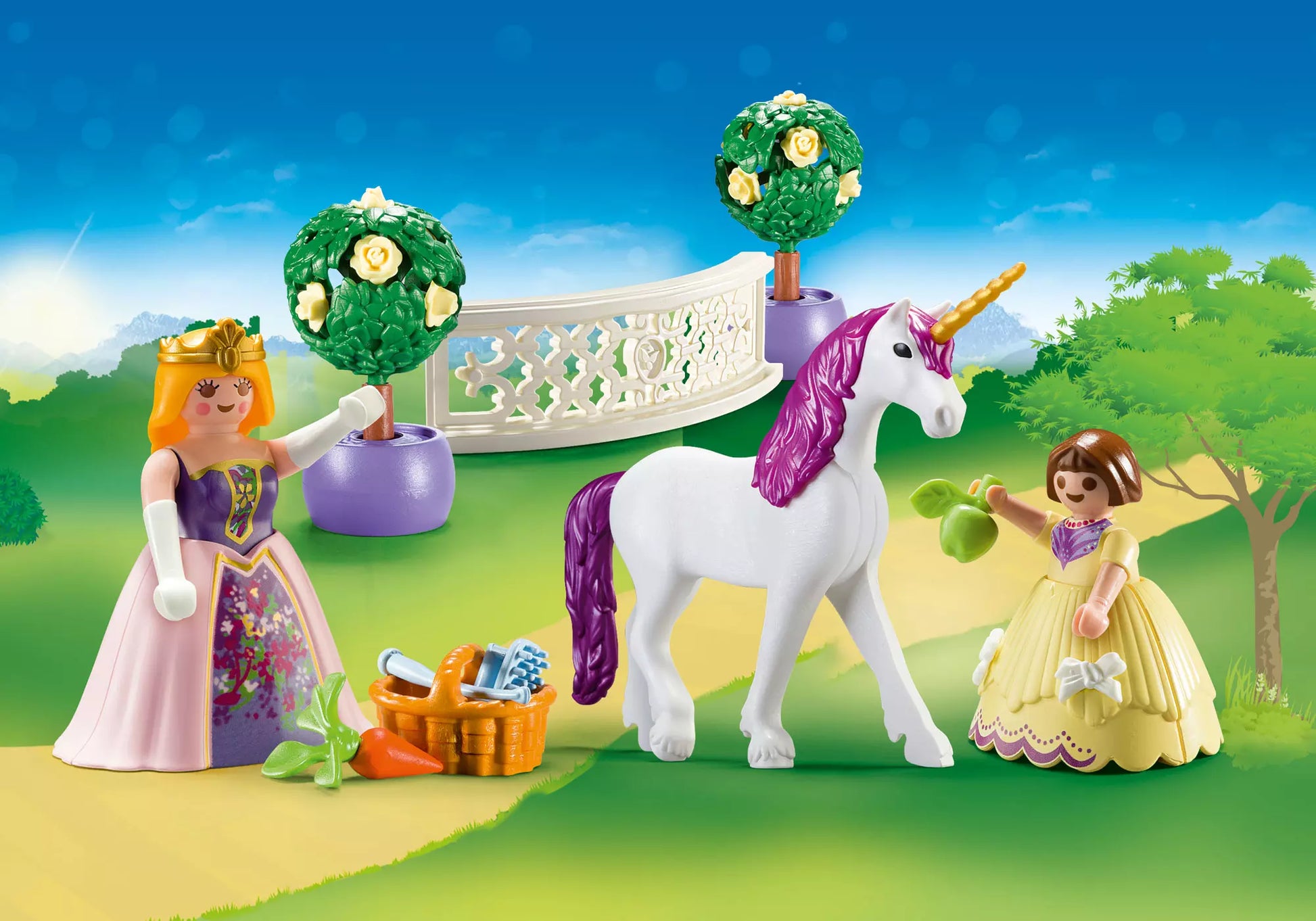 Playmobil 70107 Princess Carry Case Prinzessinnen mit Einhorn - plegobil