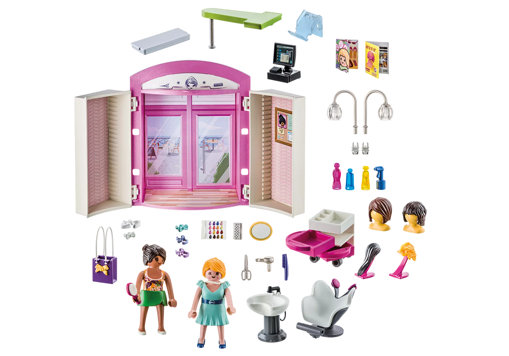 Playmobil 70109 City Life Aufklapp Spiel Box Schönheitssalon - plegobil