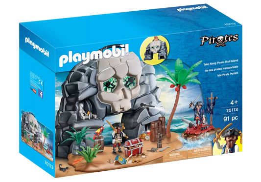 Playmobil 70113 Pirates Mitnehm Totenkopfinsel - plegobil