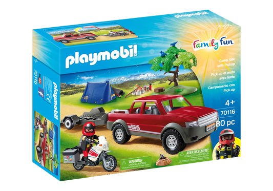 Playmobil 70116 Family Fun Abenteuer Pick-Up - plegobil
