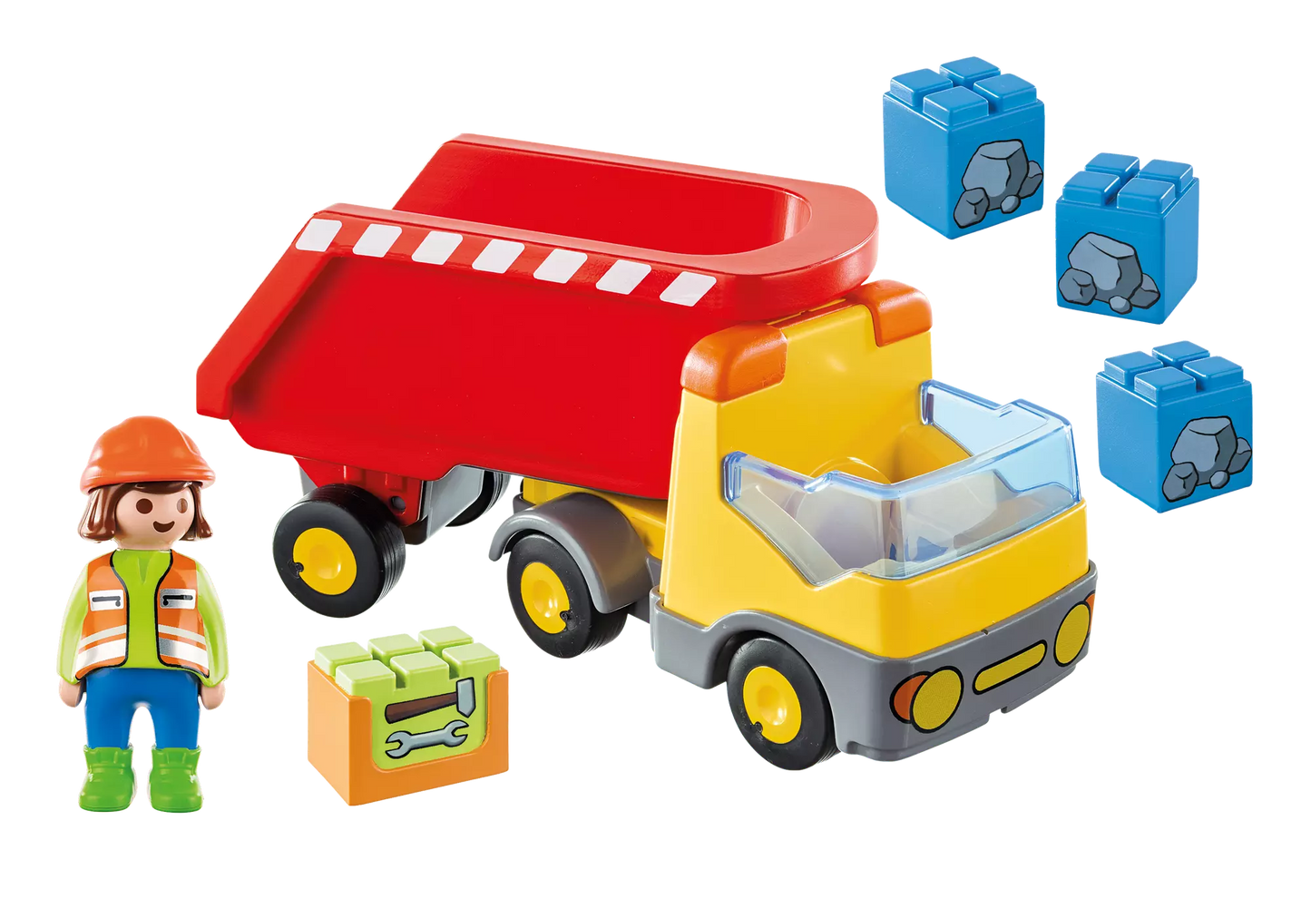 Playmobil 70126 1-2-3 Kipplaster - plegobil